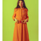 1960s Vintage Mod Orange Dress & Jacket Set