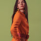 1960s Vintage Mod Orange Dress & Jacket Set