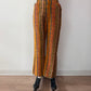 1960s Vintage Handmade Groovy Tapestry Bellbottom Pants - 32" x 28"