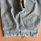 1970s Vintage Orange Tab Light Wash Levi's Jeans - 34" x 34"