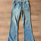 1970s Vintage Orange Tab Light Wash Levi's Jeans - 34" x 34"