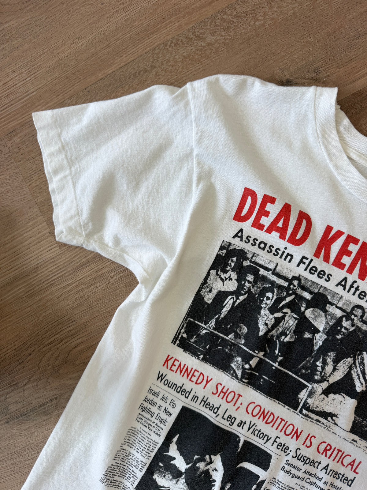 1980s Vintage Dead Kennedys Double Assassin T-shirt