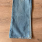 1970s Vintage Orange Tab Light Wash Levi's Jeans - 34" x 34"