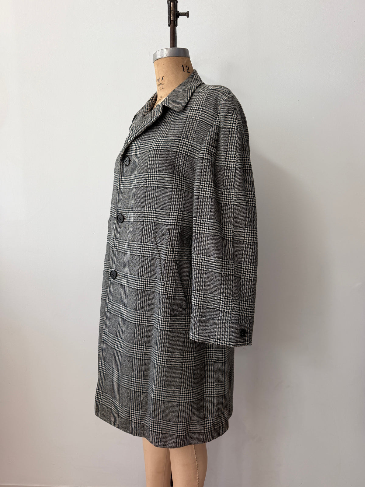 1960s Wool Harris Tweed Dress Jacket
