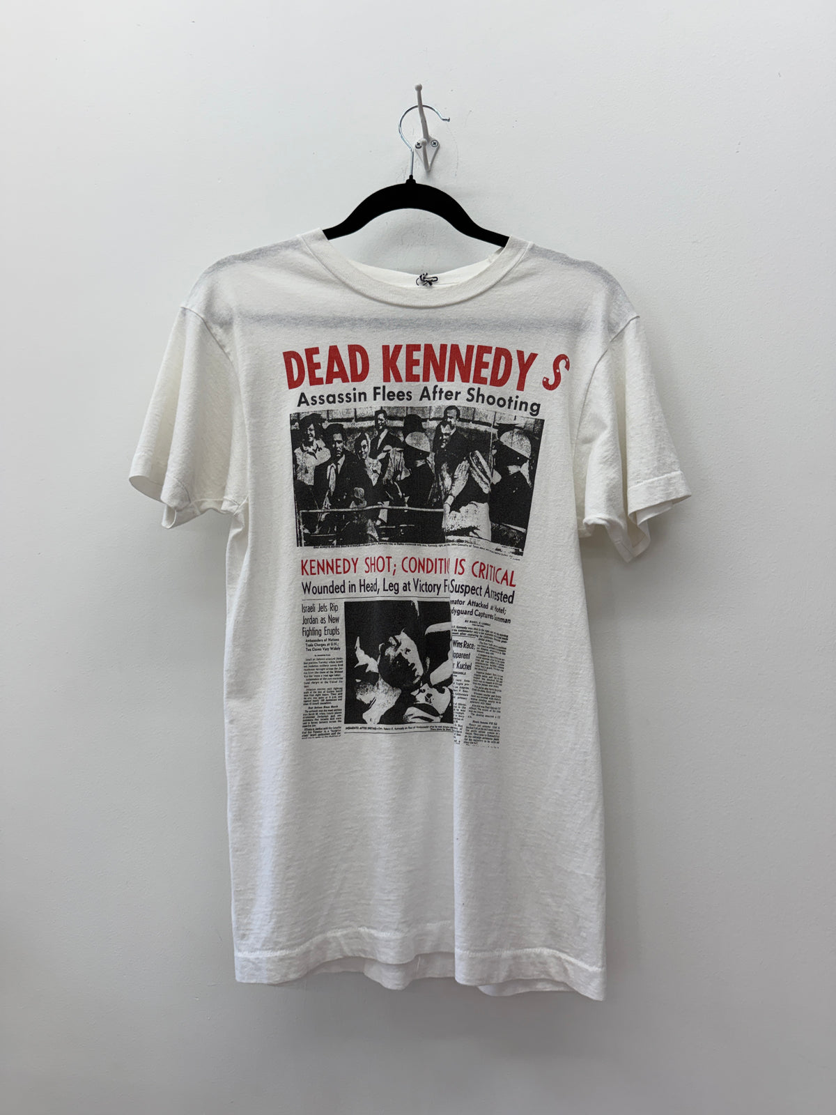 1980s Vintage Dead Kennedys Double Assassin T-shirt