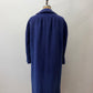 1950s Vintage Purple and Teal Wool Dress Swing Coat