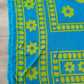 Late 1960s - early 1970s Vintage Sunflower by Cannon Bedspread Tapestry Blanket - Full Size