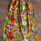 1960s - 1970s Vintage Pair of Iconic Groovy Flower Power Hippie Cotton Curtains