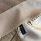 1970s Vintage Wide Lapel Lakeland Camel Wool Dress Coat