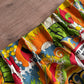 1960s - 1970s Vintage Pair of Iconic Groovy Flower Power Hippie Cotton Curtains