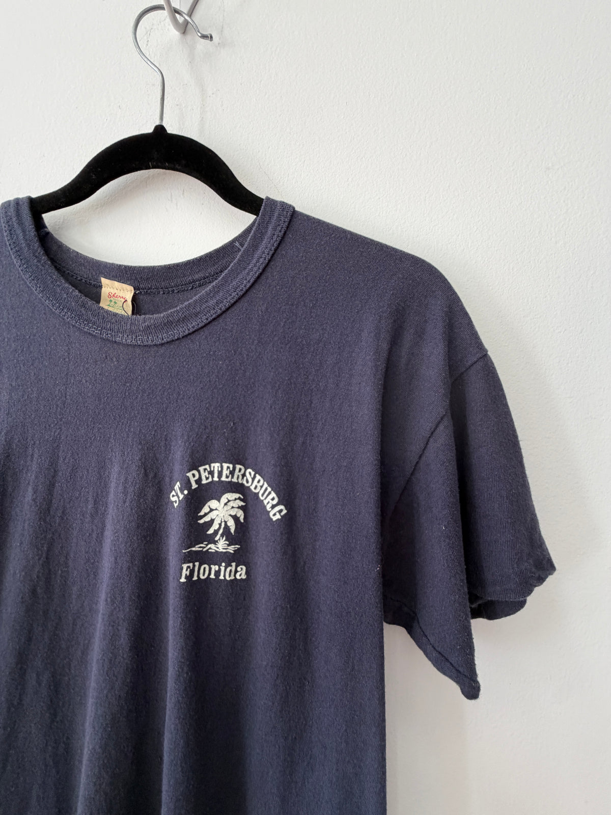 1970s Vintage St. Petersburg Florida Travel Tourist Tee Shirt