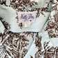 1960s Vintage Nelly Don Novelty Pastoral Print Shirtwaist Dress