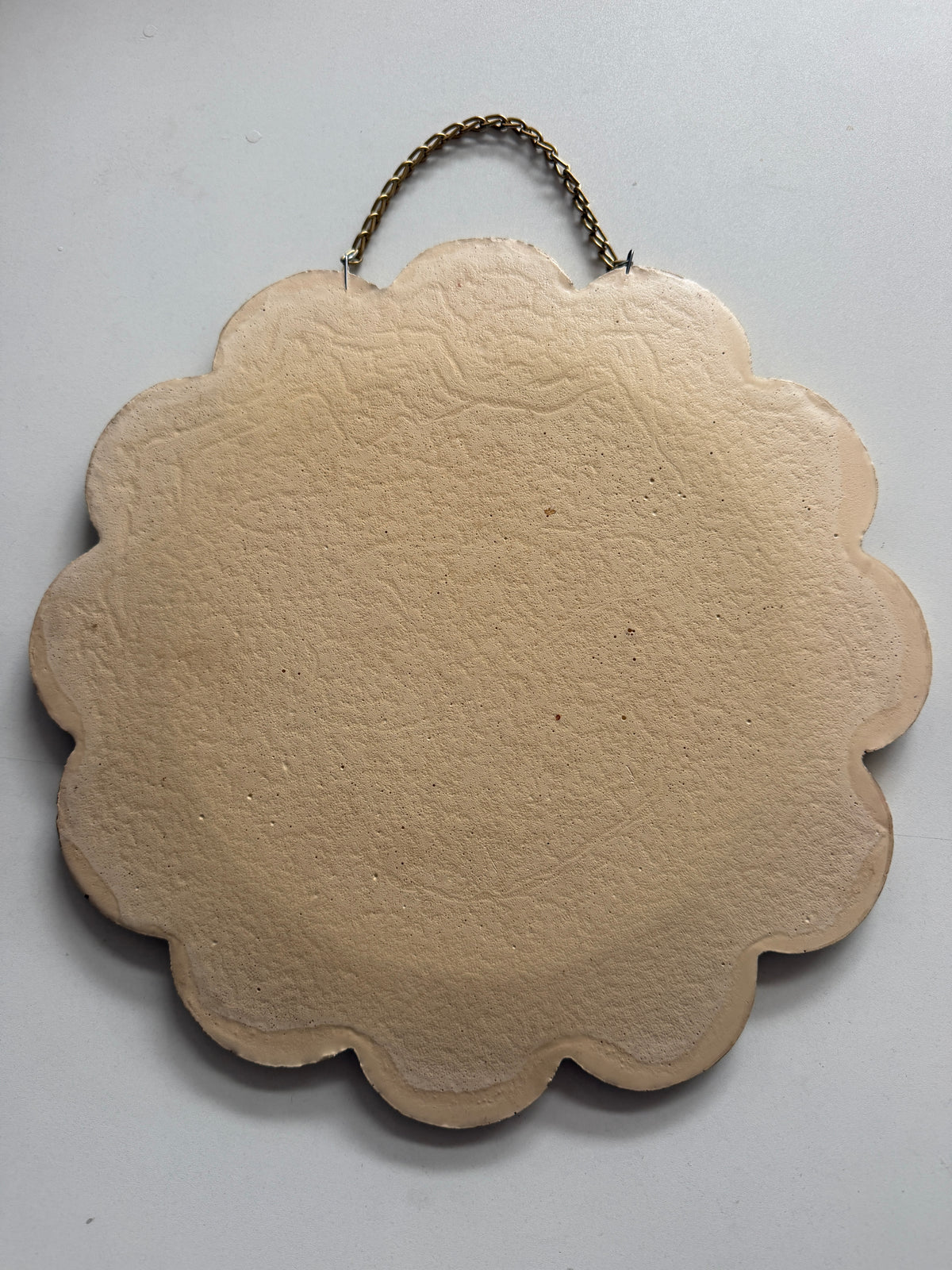 1970s Vintage I’m Capricorn, I Worry! Zodiac Medallion Wall Hanging