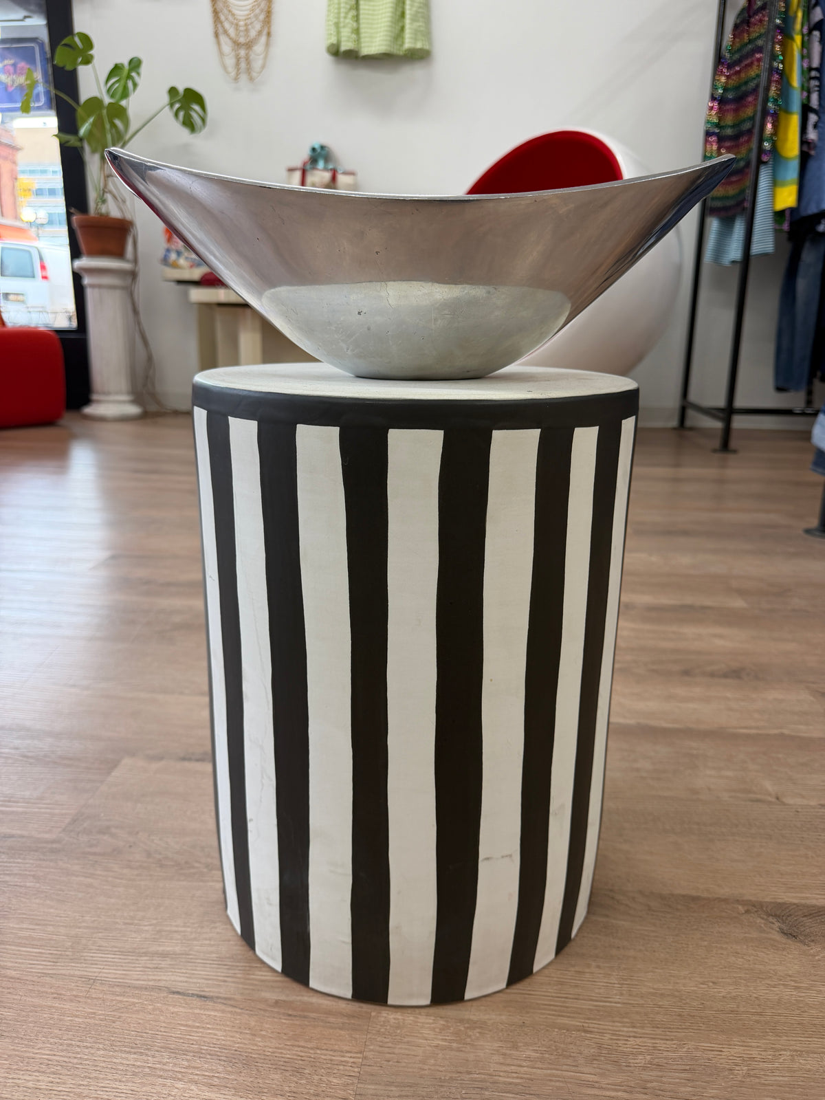 1980s Vintage DANSK Silver Modern Large Serving Bowl