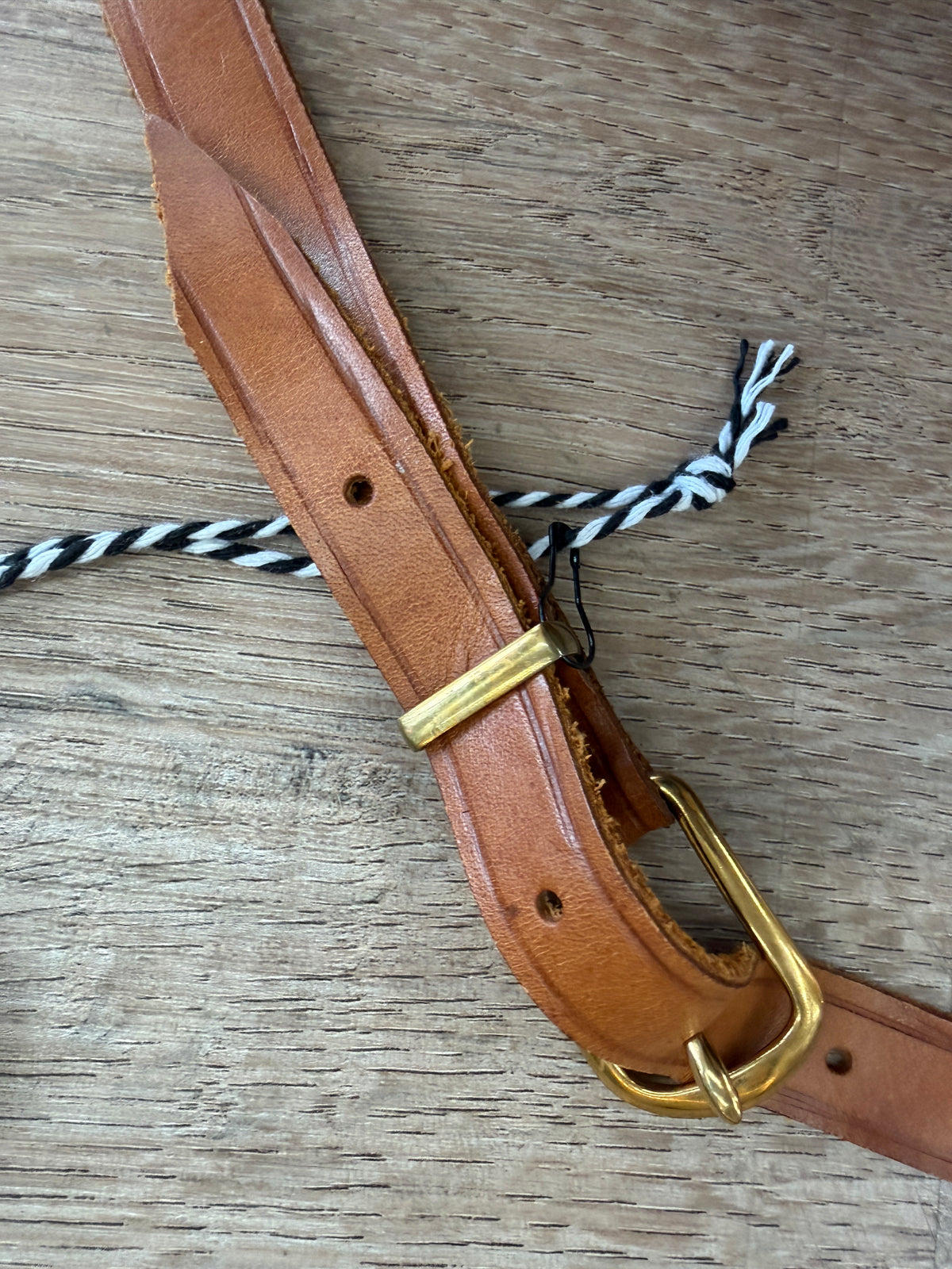 1950s - 1960s Vintage Tooled Leather Crossbody Purse