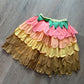 1960s Vintage Victoria's Crepe Paper Custom Flower Costume with Documentation