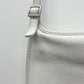 2000s Y2K COACH White Slim Hippie Flap Crossbody Purse 9135