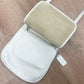 2000s Y2K COACH White Slim Hippie Flap Crossbody Purse 9135