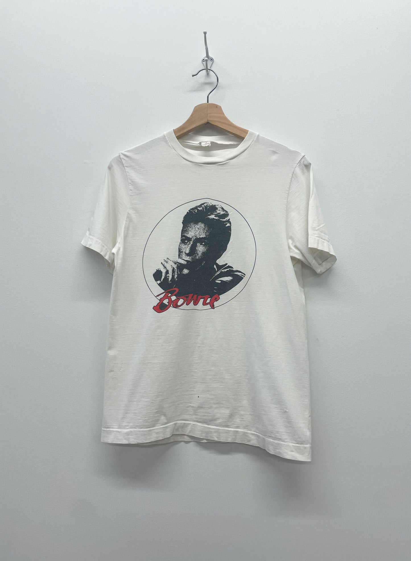 1970s Vintage David Bowie Changesonebowie Original Portrait Tee Shirt