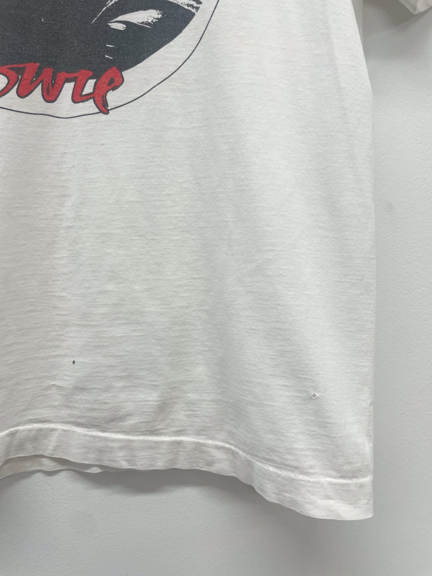 1970s Vintage David Bowie Changesonebowie Original Portrait Tee Shirt