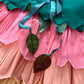 1960s Vintage Victoria's Crepe Paper Custom Flower Costume with Documentation