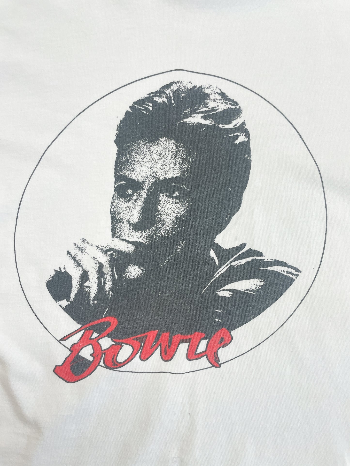 1970s Vintage David Bowie Changesonebowie Original Portrait Tee Shirt