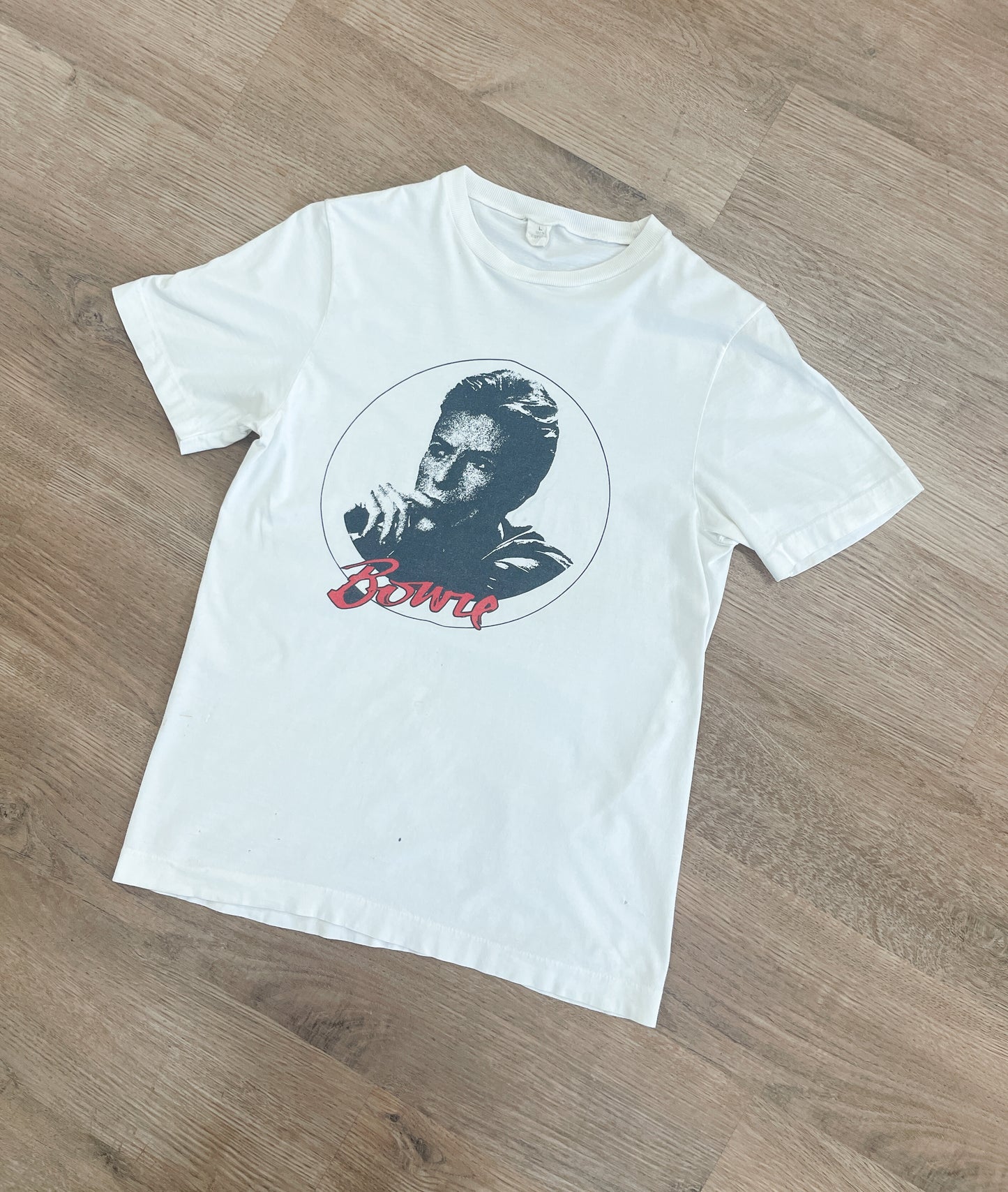 1970s Vintage David Bowie Changesonebowie Original Portrait Tee Shirt