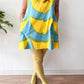 1960s Vintage Marimekko Suomi Finland Zip Front Mod Shift A-Line Laine (Waves) Annika Rimala Dress