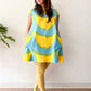 1960s Vintage Marimekko Suomi Finland Zip Front Mod Shift A-Line Laine (Waves) Annika Rimala Dress