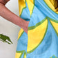 1960s Vintage Marimekko Suomi Finland Zip Front Mod Shift A-Line Laine (Waves) Annika Rimala Dress