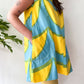 1960s Vintage Marimekko Suomi Finland Zip Front Mod Shift A-Line Laine (Waves) Annika Rimala Dress