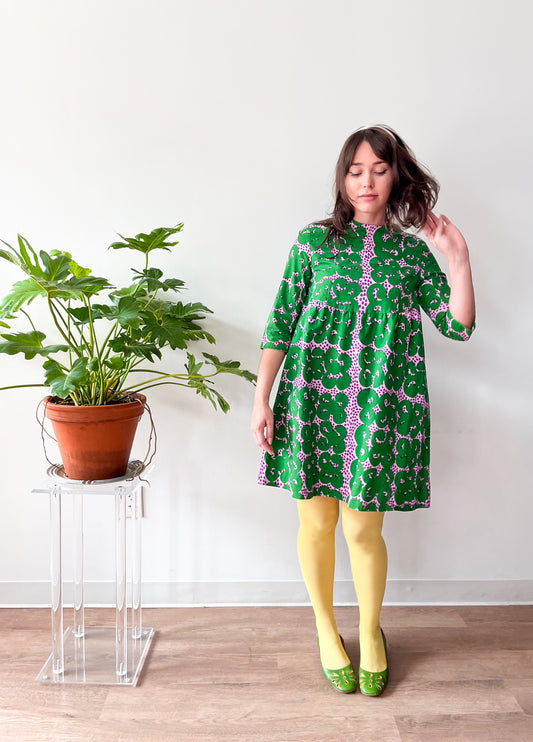 1960s Vintage Marimekko Suomi Finland Keidas (Oasis) by Annika Rimala Dress