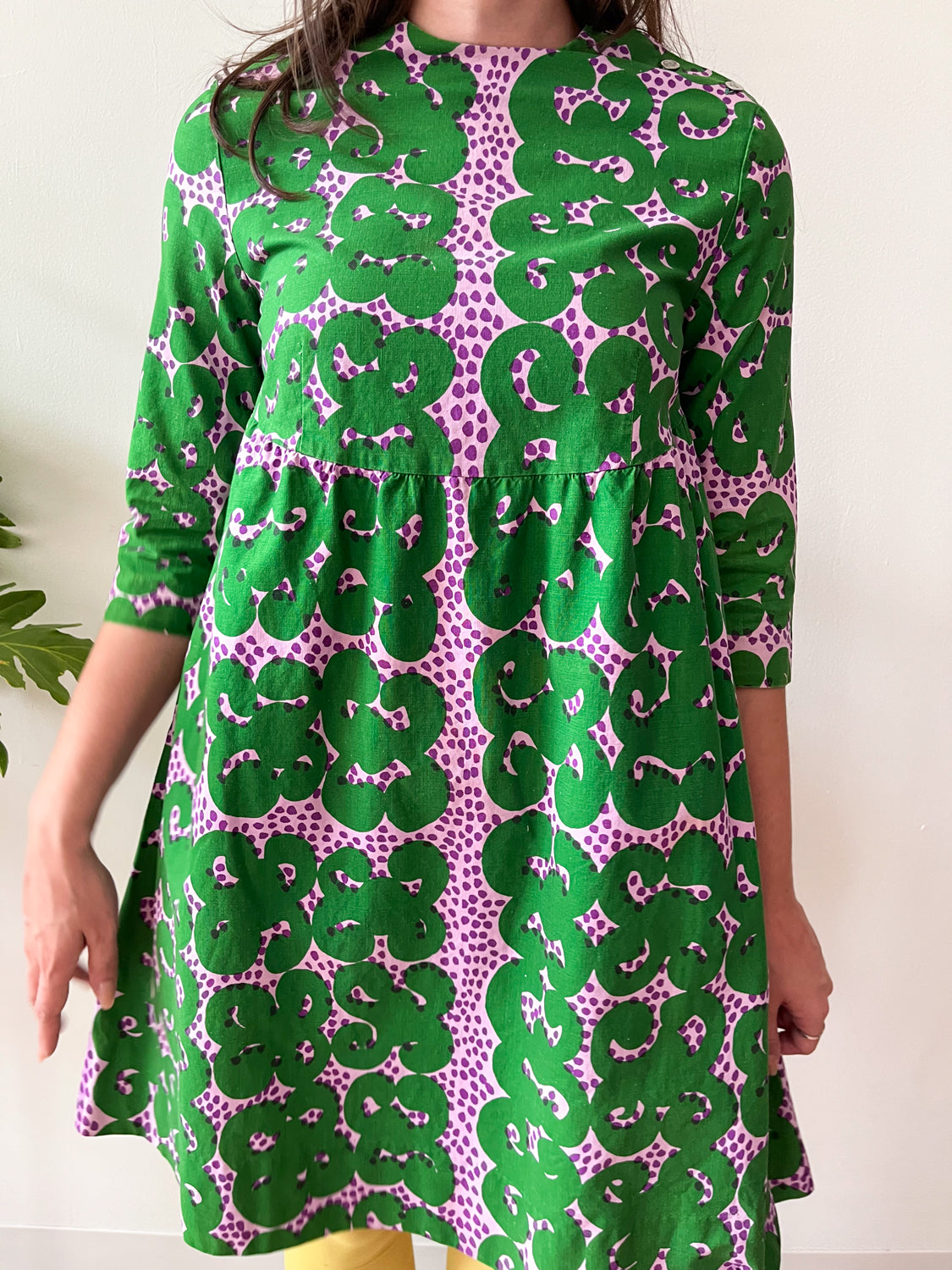 1960s Vintage Marimekko Suomi Finland Keidas (Oasis) by Annika Rimala Dress