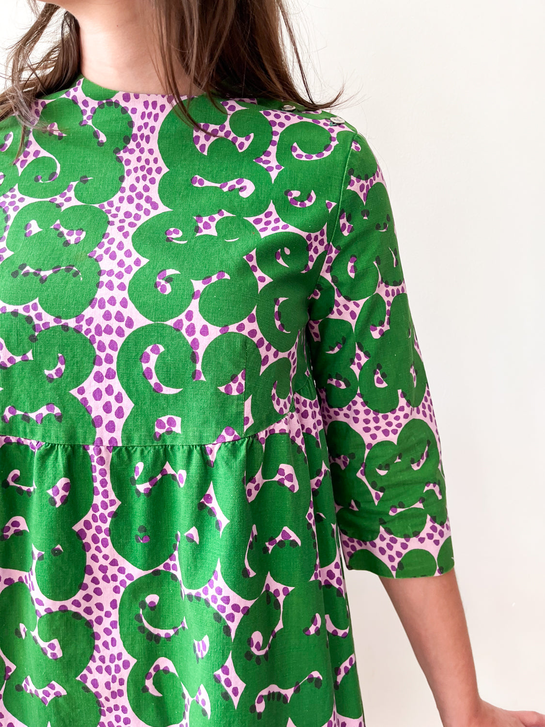 1960s Vintage Marimekko Suomi Finland Keidas (Oasis) by Annika Rimala Dress
