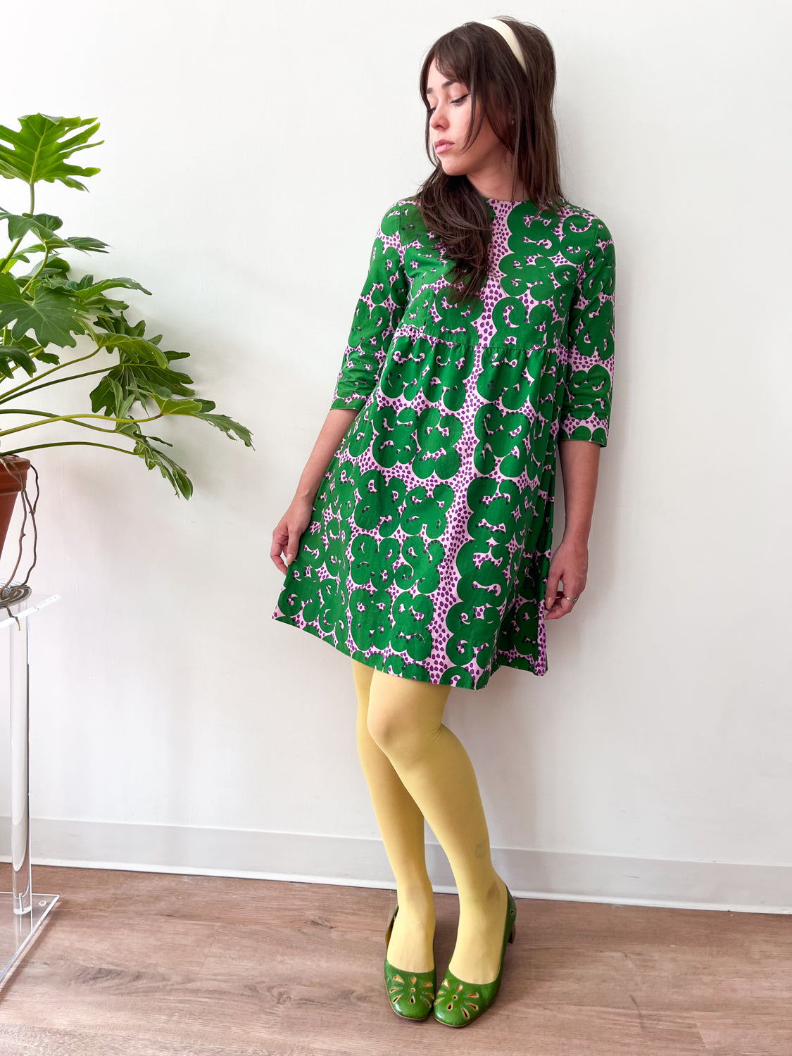 1960s Vintage Marimekko Suomi Finland Keidas (Oasis) by Annika Rimala Dress