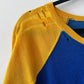 1950s Vintage Super Thrashed Maize & Blue Athletic #27 Practice Jersey