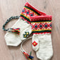 1970s Vintage Norwegian 100% Wool Hand Knit Mittens