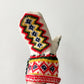 1970s Vintage Norwegian 100% Wool Hand Knit Mittens