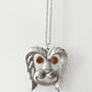 1970s Vintage Lion's Head Novelty Statement Necklace