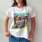 1970s Vintage Dallas Trailways Bus Raglan Bootleg Tee Shirt