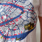 1970s Vintage Venezia Venice Italy Aerial View Map Tee