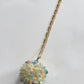 1950s Vintage Disco Ball Sequin Pendant Necklace