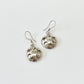 1980s Vintage Sterling Silver Moon and Stars Drop Earrings - Taxco, Mexcio