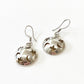 1980s Vintage Sterling Silver Moon and Stars Drop Earrings - Taxco, Mexcio