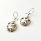 1980s Vintage Sterling Silver Moon and Stars Drop Earrings - Taxco, Mexcio
