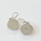 1980s Vintage Sterling Silver Moon and Stars Drop Earrings - Taxco, Mexcio
