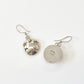 1980s Vintage Sterling Silver Moon and Stars Drop Earrings - Taxco, Mexcio