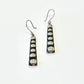 1970s Vintage Mexico Sterling Bubble Drop Earrings