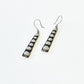 1970s Vintage Mexico Sterling Bubble Drop Earrings