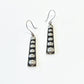 1970s Vintage Mexico Sterling Bubble Drop Earrings